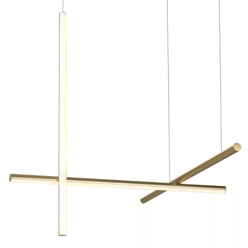 függesztett lámpa arany színű vázzal és fém testtel beltéri használatra stepintodesign-st-9194p-3-gold - moretti.hu
