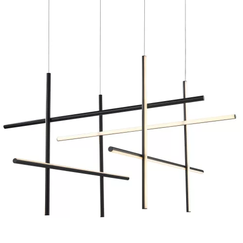 függesztett lámpa fekete színű vázzal és fém testtel beltéri használatra stepintodesign-st-9194p-8-black - moretti.hu