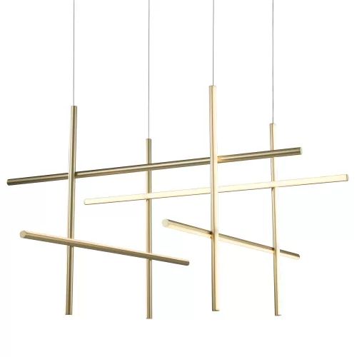 függesztett lámpa arany színű vázzal és fém testtel beltéri használatra stepintodesign-st-9194p-8-gold - moretti.hu