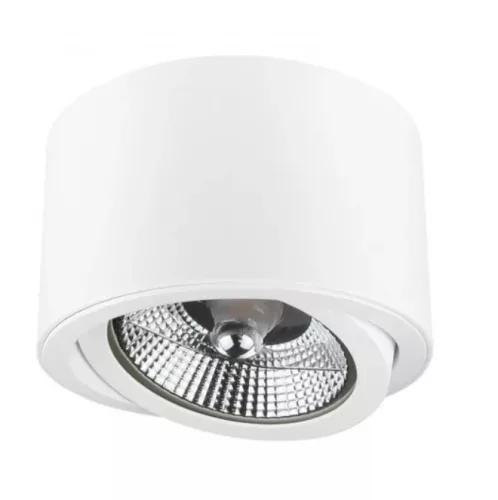 spot lámpa fehér színű vázzal és fém testtel beltéri használatra spectrumled-slip005012 - moretti.hu