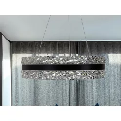  LED luxusos függesztett kristálycsillár + távvezérlő 80W - TA2303/B