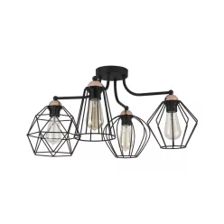 TK Lighting GALAXY 1645 Plafonlámpa 4x60W/E27