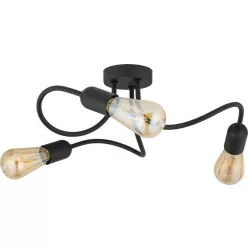 TK Lighting WAVE 4407 Plafonlámpa 3x15W/E27