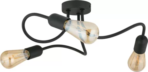 TK Lighting WAVE 4407 Plafonlámpa 3x15W/E27