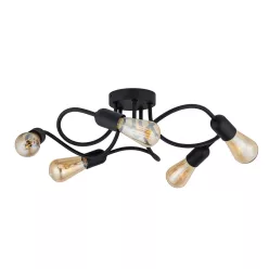 TK Lighting WAVE 4408 Plafonlámpa 5x15W/E27