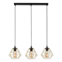 TK Lighting DIAMOND 4642 Asztali lámpa 3x15W/E27