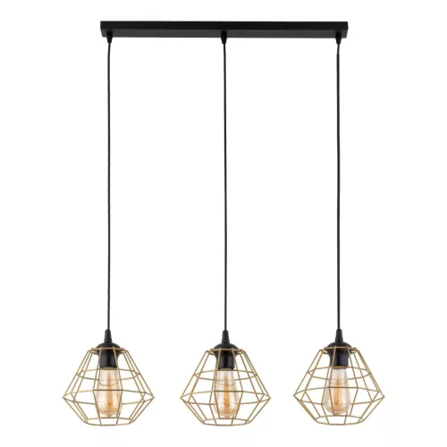 TK Lighting DIAMOND 4642 Asztali lámpa 3x15W/E27