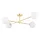 TK Lighting SARIUS 4738 Plafonlámpa 4x6W/G9