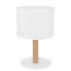 TK Lighting DEVA WHITE 5217 Asztali lámpa 1x60W/E27