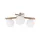 TK Lighting SHERON 5308 Plafonlámpa 3x6W/G9 IP20
