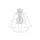 TK Lighting DIAMOND 6210 Plafonlámpa 1x15W/E27