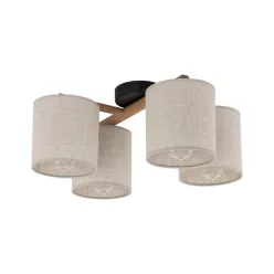 TK Lighting DEVA 6866 Plafonlámpa 4x15W/E27 IP20