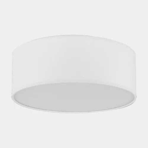mennyezeti lámpa fehér színű vázzal és textil testtel beltéri használatra tklighting-1086 - moretti.hu