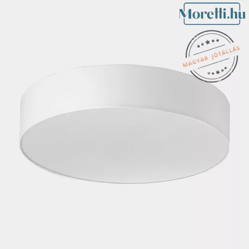 mennyezeti lámpa fehér színű vázzal és textil testtel beltéri használatra tklighting-1581 - moretti.hu
