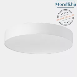 mennyezeti lámpa fehér színű vázzal és textil testtel beltéri használatra tklighting-2443 - moretti.hu