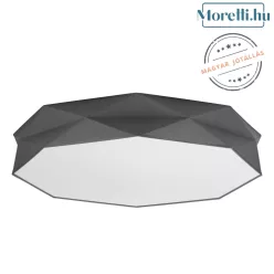 mennyezeti lámpa szürke színű vázzal és textil testtel beltéri használatra tklighting-4223 - moretti.hu