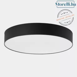 mennyezeti lámpa fekete színű vázzal és textil testtel beltéri használatra tklighting-4409 - moretti.hu