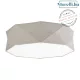 mennyezeti lámpa szürke színű vázzal és textil testtel beltéri használatra tklighting-6195 - moretti.hu