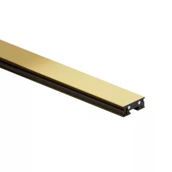   TR/EU-5202-GO Slim magnetic track AIR BASE, 2M, 48V DC, GOLD color — TR/EU-5202-GO