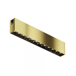   TR150-1-12W2.7K-M-BS-DE Points Alumínium Sín lámpafej Sárgaréz Színű LED 12 W 2700 Kelvin 400 Lumen IP20