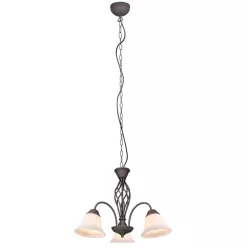 Trio RUSTICA 101000324 Csillár 3x40w/e14 ip20