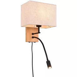   Trio NILAM 212870236 Fali lámpa 2x31w/led+e27 3000k 310lm ip20