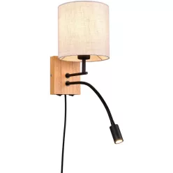   Trio NILAM 212879236 Fali lámpa 2x31w/led+e27 3000k 310lm ip20