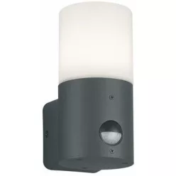   TRIO 222260142 HOOSIC Fali Lámpa Mozgásérzékelővel Antracit E27 IP44