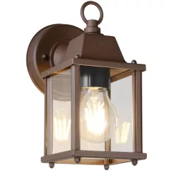   TRIO 262260124 MIRANDE Klasszikus Kültéri Fali Lámpa Rozsdás E27 IP44