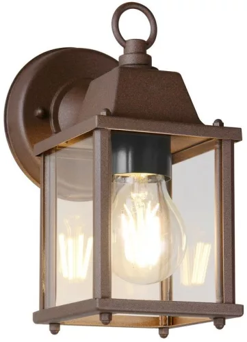 TRIO 262260124 MIRANDE Klasszikus Kültéri Fali Lámpa Rozsdás E27 IP44