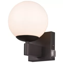 Trio KULA 284270132 Fali lámpa 1x10w/e14 ip44