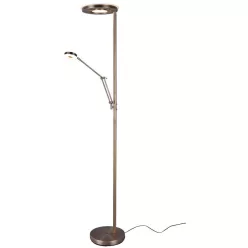   Trio BARRIE 424210304 Állólámpa 2x38w/led 2700+4000k 4000lm+600lm ip20