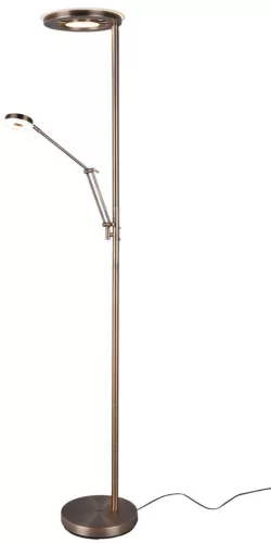 Trio BARRIE 424210304 Állólámpa 2x38w/led 2700+4000k 4000lm+600lm ip20