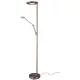 Trio BARRIE 424210304 Állólámpa 2x38w/led 2700+4000k 4000lm+600lm ip20