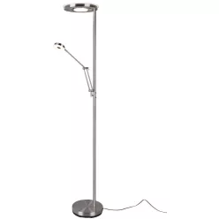   Trio BARRIE 424210307 Állólámpa 2x38w/led 2700+4000k 4000lm+600lm ip20