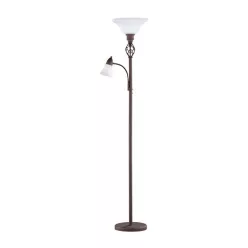 Trio RUSTICA 4602021-24 Állólámpa 2x140w/e27+e14 ip20