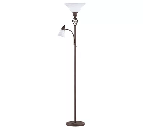 Trio RUSTICA 4602021-24 Állólámpa 2x140w/e27+e14 ip20