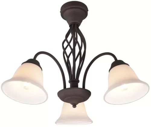 Trio RUSTICA 601000324 Csillár 3x40w/e14 ip20