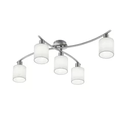 Trio GARDA 605400501 Plafonlámpa 5x25w/e14 ip20