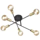 Trio CROSS 606700632 Plafonlámpa 6x40w/e27 ip20
