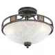 Trio QUINTA 608100324 Plafonlámpa 3x60w/e27 ip20