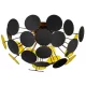 Trio DISCALGO 609900332 Plafonlámpa 3x40w/e14 ip20