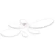 Trio FLY 645619131 Plafonlámpa 1x32w/led 4000k 3900lm ip20