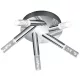 Trio BOLSA 682410506 Plafonlámpa 5x3.1w/led 3000k 310lm ip44