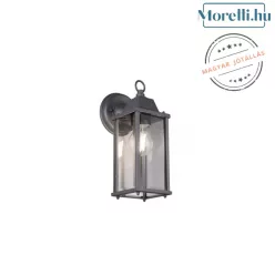 kültéri fali lámpa matt nikkel színű vázzal és fém testtel kerti használatra trio-201960142 - moretti.hu