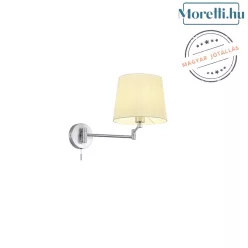 fali lámpa króm színű vázzal és fém testtel beltéri használatra trio-209100107 - moretti.hu