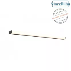 fürdőszobai tükörmegvilágító lámpa fekete színű vázzal és textil testtel beltéri használatra trio-283811232 - moretti.hu
