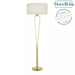 állólámpa fehér színű vázzal és fém testtel beltéri használatra trio-400200108 - moretti.hu