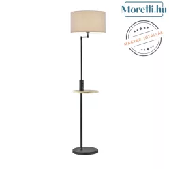 állólámpa réz színű vázzal és fém testtel beltéri használatra trio-400400132 - moretti.hu