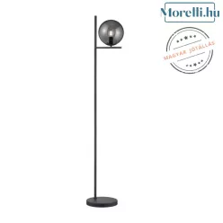 állólámpa fekete színű vázzal és textil testtel beltéri használatra trio-402000142 - moretti.hu
